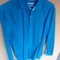 Camicia Blu 
Taglia XL Slim Fit