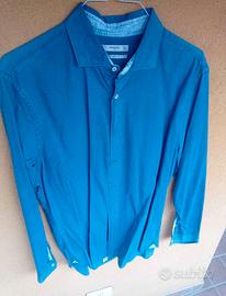 Camicia Blu 
Taglia XL Slim Fit