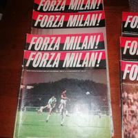 Riviste Forza Milan anni '70, 10 riviste