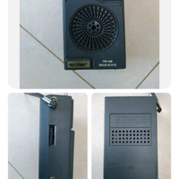 Radio Analogica AM/FM anni 70 Vintage con antenna