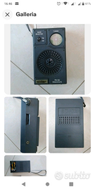 Radio Analogica AM/FM anni 70 Vintage con antenna