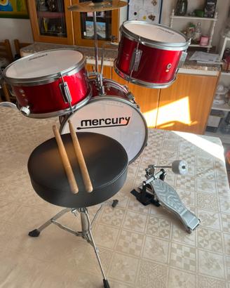 Batteria Bambini Mercury Superior Drums Completa