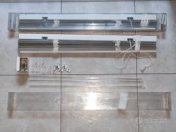 Tende Veneziane bianche lamelle Inclinabili 60x180