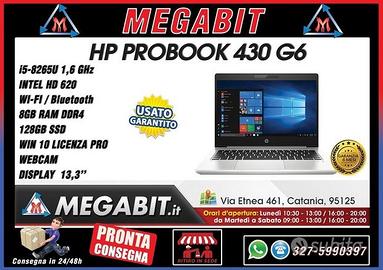 HP PROBOOK 430 G6 - i5-8265U - 8GB DDR4 - USATO