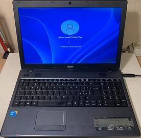 Acer pc portatile intel i5 ram 4gb hd 500gb win11p