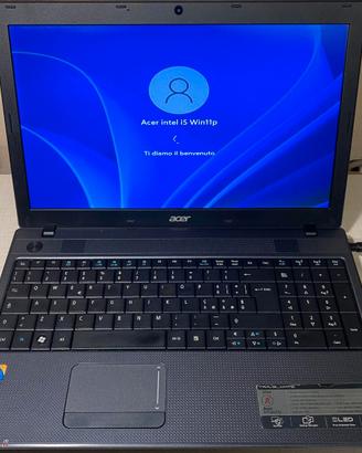 Acer pc portatile intel i5 ram 4gb hd 500gb win11p