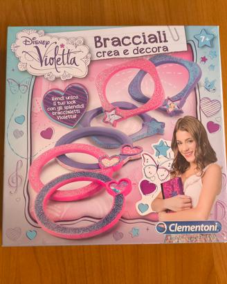 Clementoni Violetta Disney bracciali NUOVO