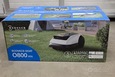 tagliaerba ecovacs goat O800 RTK nuovo in garanzia