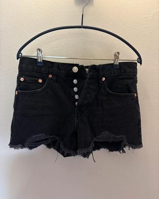 Pantaloncini donna neri Mango