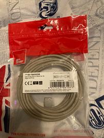 Cavo ethernet cat 5e-5metri.