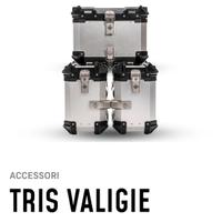 Tris valigie con telai originali morini xcape 650