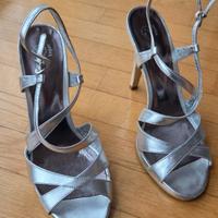 Bagatt Sandalo argento donna tacco 12