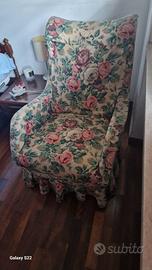 poltrona tipo Bergere