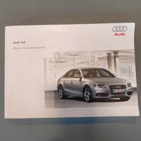 Manuale uso e manutenzione Audi A4