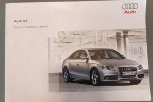 Manuale uso e manutenzione Audi A4