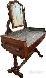 Toilette antica primi ‘900 con marmo originale