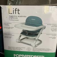 Seggiolino pieghevole alzasedia Foppapedretti