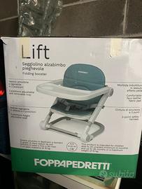 Seggiolino pieghevole alzasedia Foppapedretti