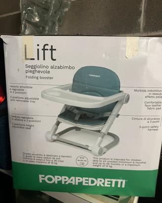 Seggiolino pieghevole alzasedia Foppapedretti
