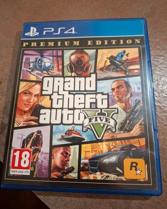 GTA 5 - Grand Theft Auto - Platinum Edition PS4