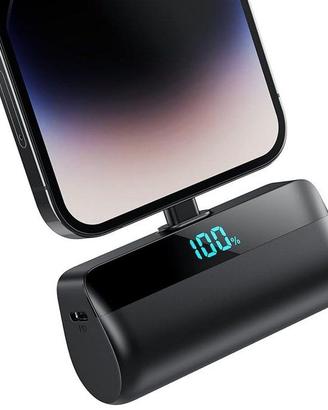 Power Bank iPhone iPad 5200mAh Ultra Slim Black