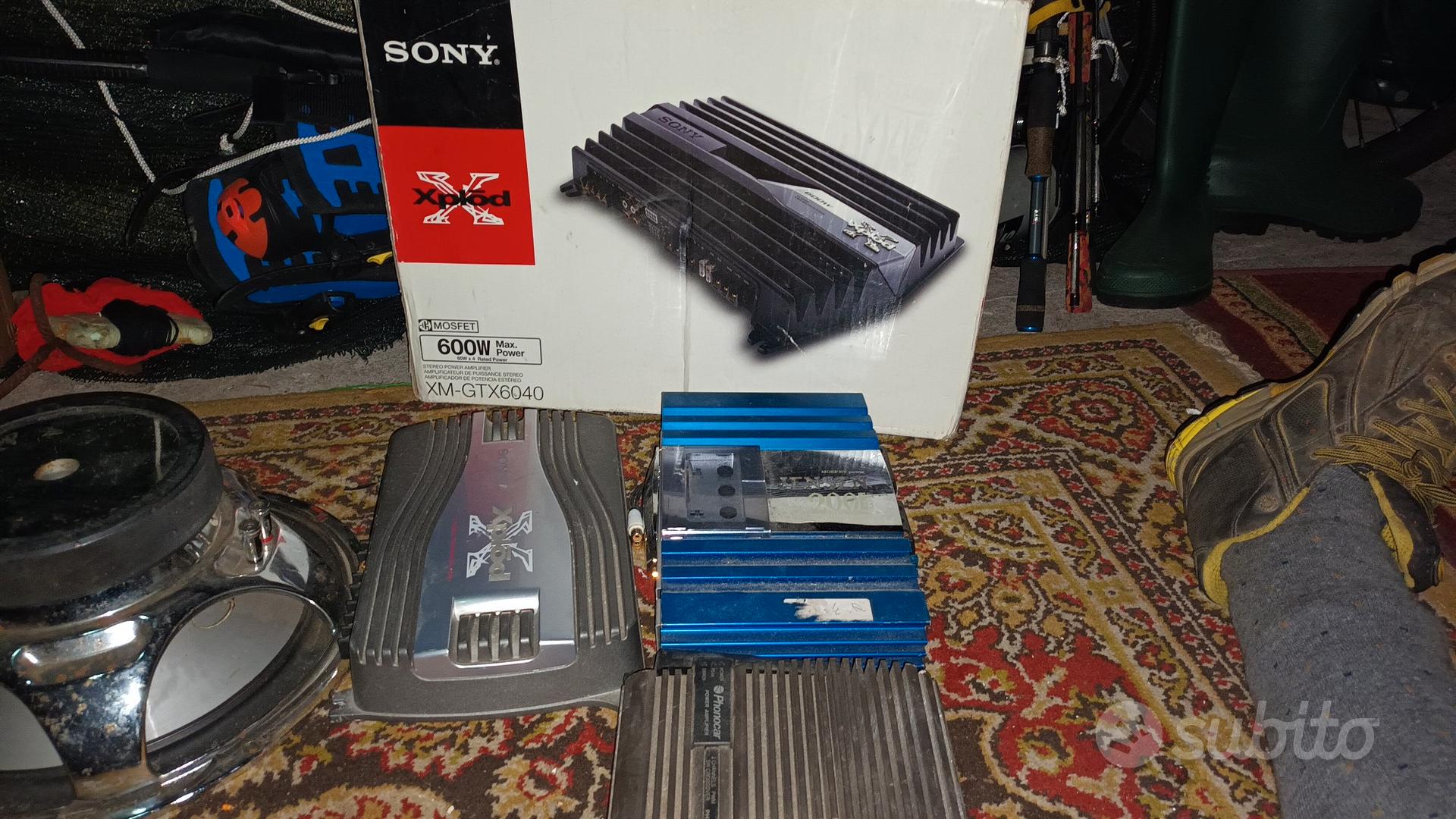 amplificatore auto e subwoofer Audio/Video In vendita a Salerno