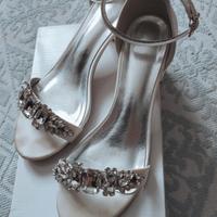 Sandali gioiello da sposa numero 40
