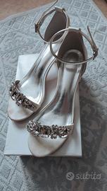 Sandali gioiello da sposa numero 40