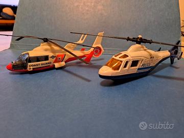 Modellino elicottero Polizia e Guardia Costiera