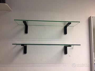 Tre Mensole in vetro temperato