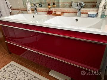 Mobile bagno doppio lavabo 120 cm