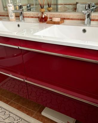 Mobile bagno doppio lavabo 120 cm