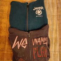 Set 2 felpe 130/134cm