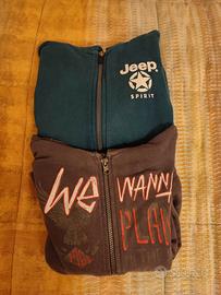 Set 2 felpe 130/134cm