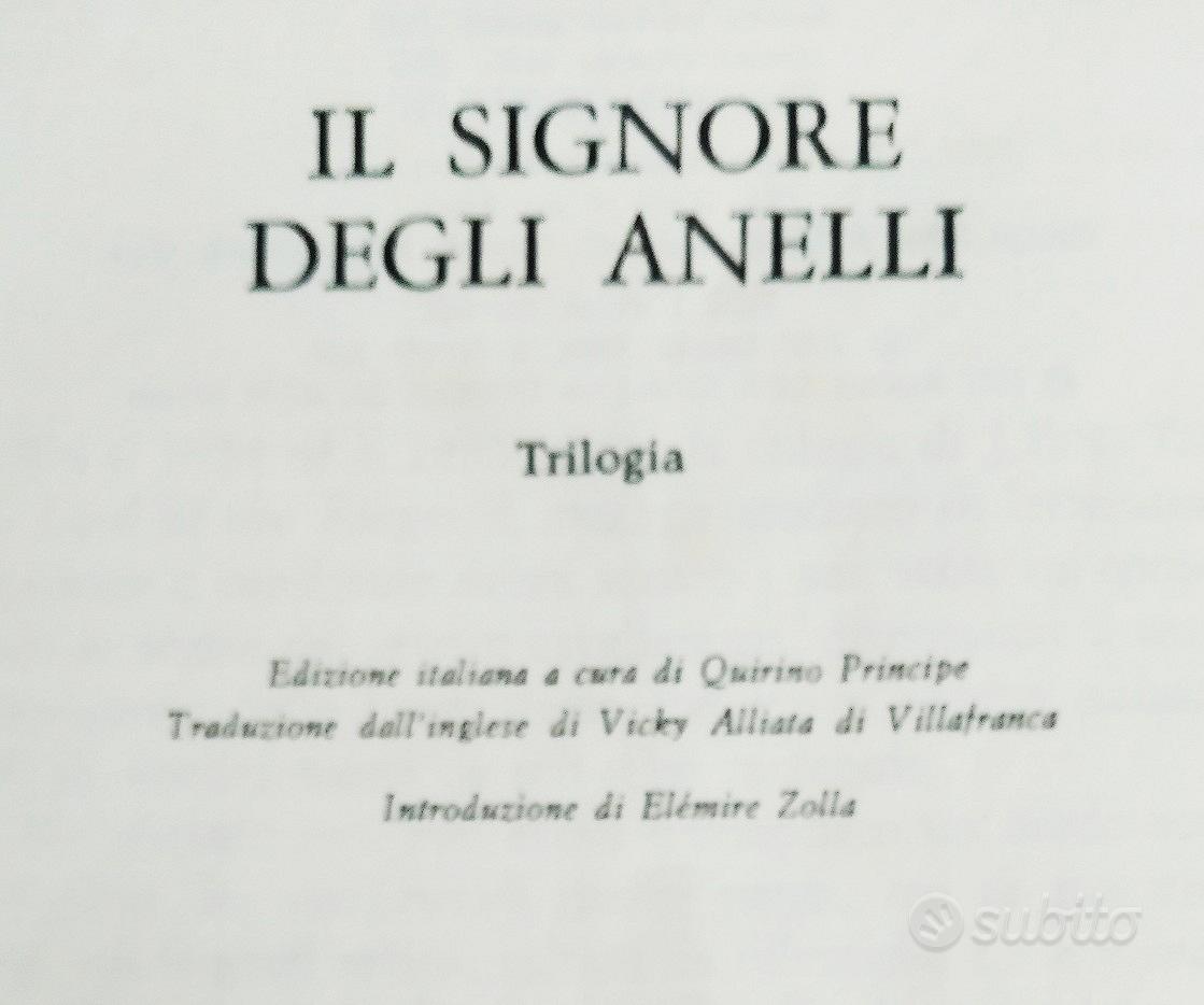 Tolkien Il Signore Degli Anelli Libri e Riviste