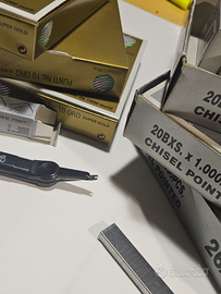 Graffette grandi e piccole per graffettatrice