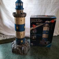 Puzzle 3D Ravensburger con illuminazione