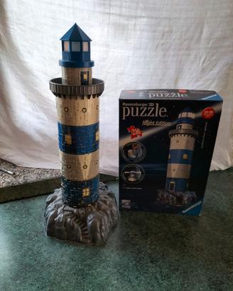 Puzzle 3D Ravensburger con illuminazione