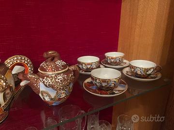 Servizio da the e caffè ceramica giapponese