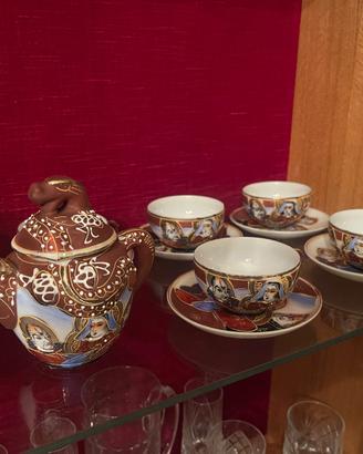 Servizio da the e caffè ceramica giapponese