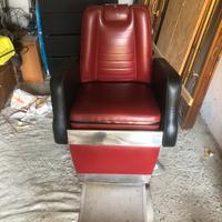 poltrona da barbiere anni 80
