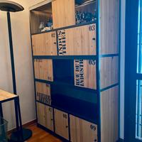 Maison du Monde Docks - Libreria in ferro e abete