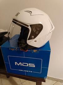 Casco jet MDS taglia M con seconda visiera da sole