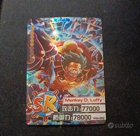 MONKEY D LUFFY SR Holo Foil ONE PIECE Anime TCG CC