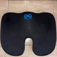 set cuscino ortopedico schiena e cuscino lombare