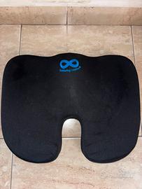 set cuscino ortopedico schiena e cuscino lombare