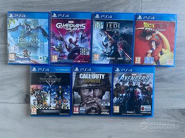 Videogiochi ps4 (vedi descrizione)
