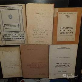 Vari libri guerra fascismo