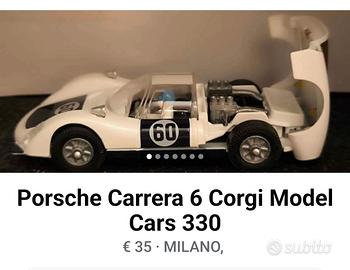 Porsche Carrera 6 Model Cars Corgi Toys
