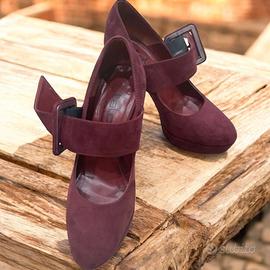 Talco décolleté tacco alto numero 40